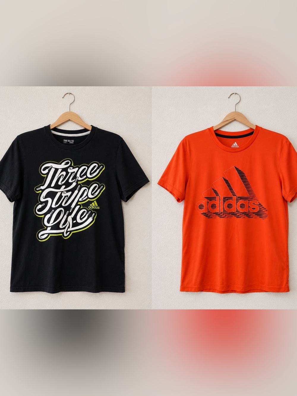 Adidas Boys Tee Bundle Size Large (14/16) – Cotton + Dry Fit